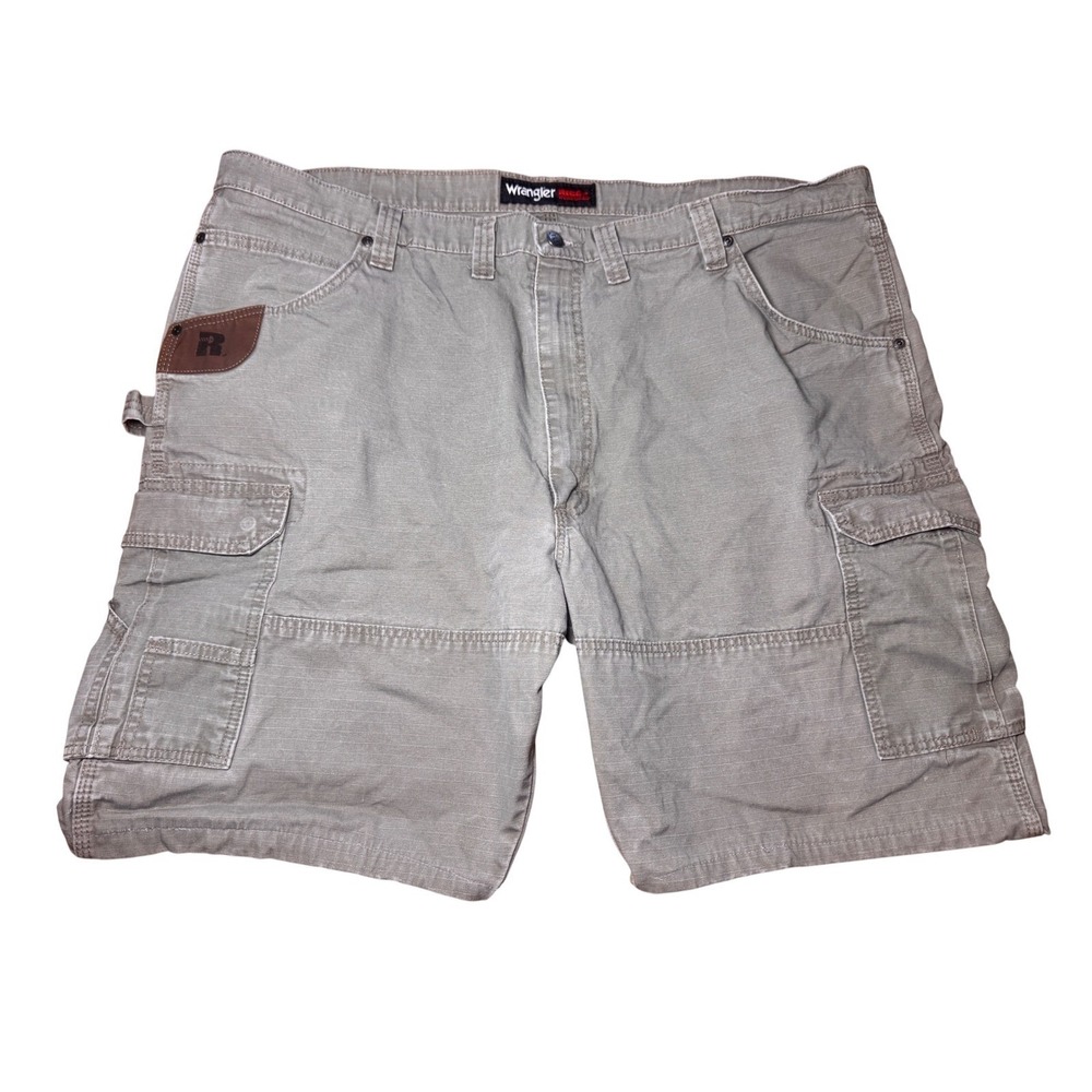 Wrangler RIGGS Workwear Men's Carpenter Shorts Size 46 Cargo Pockets Rugged‎